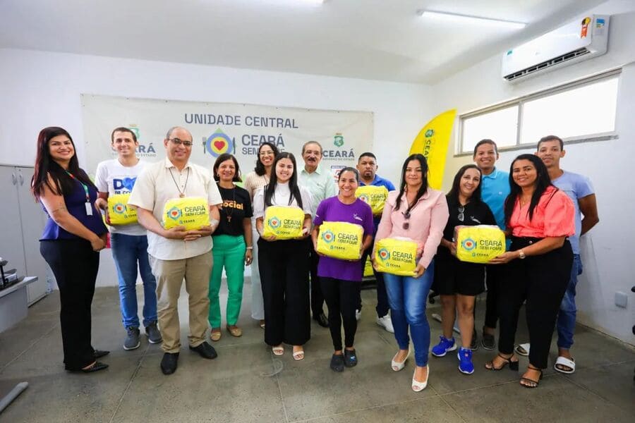 Ceará Sem Fome recebe doação de alimentos arrecadados no Festival Halleluya